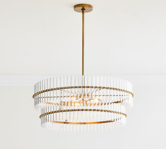 Pottery barn dahlia deals chandelier