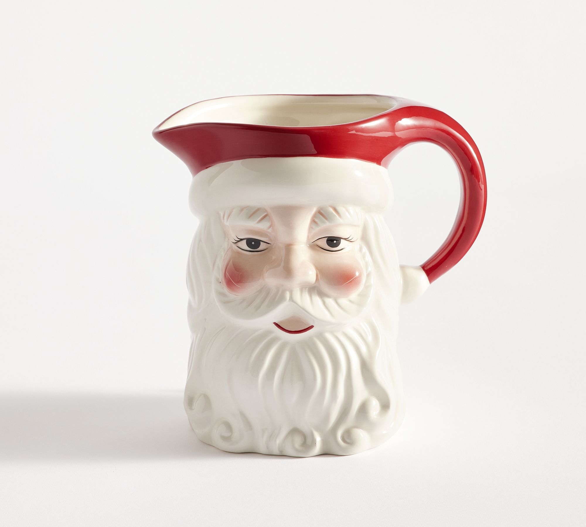 Santa Claus Ceramic Pitcher