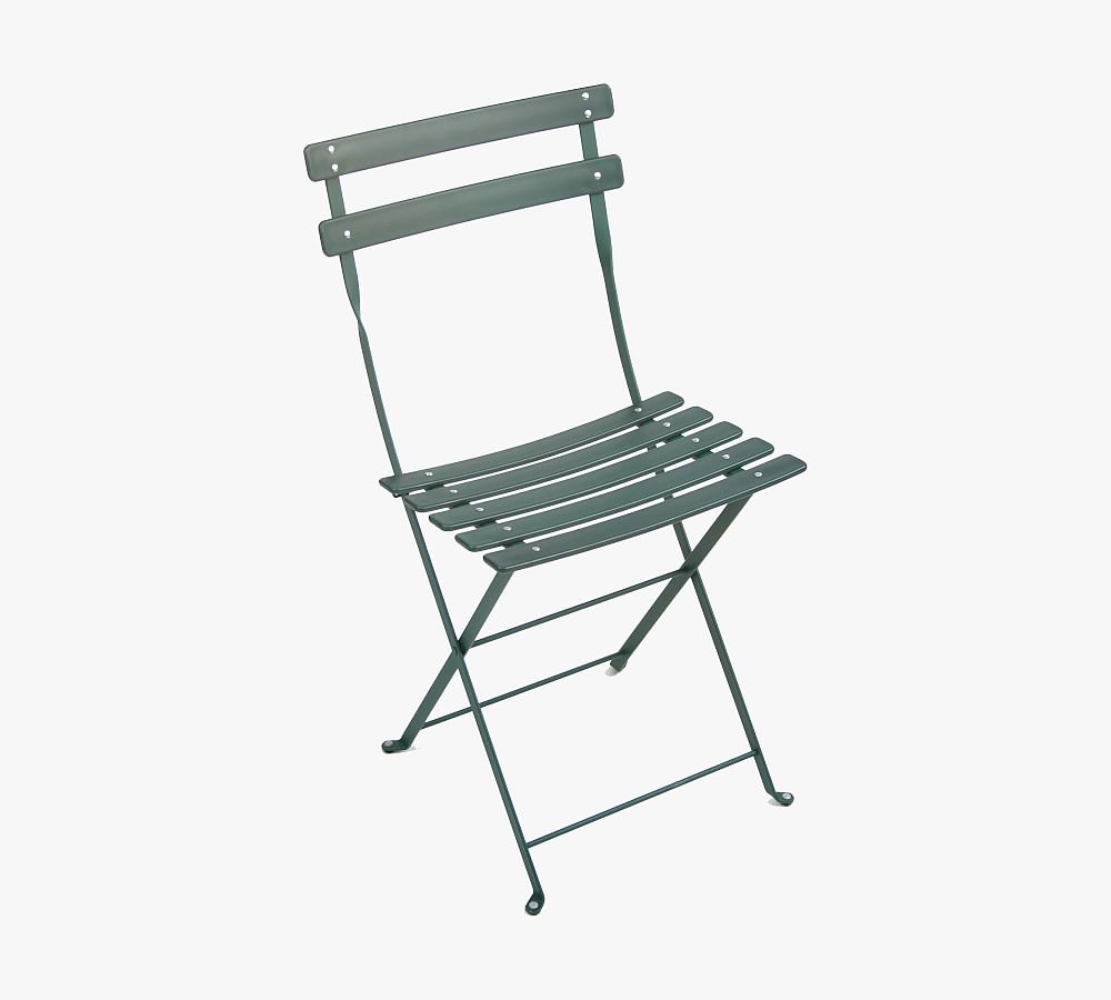 Fermob Metal Outdoor Bistro Duraflon Chairs, Set of 2
