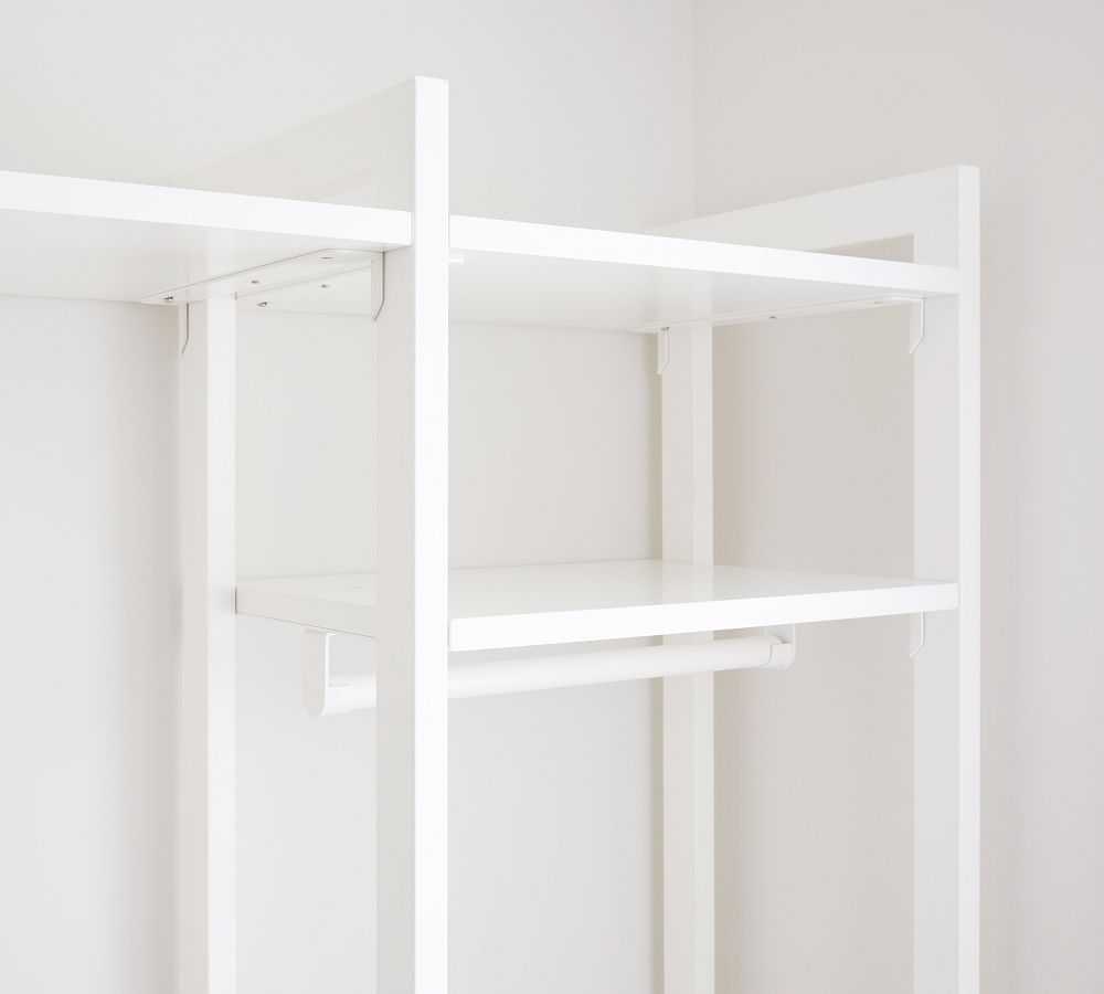 Essential WalkIn Closet Shelves by Hold Everything Pottery Barn