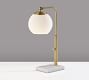 Laguna Marble Hand-Blown Glass Table Lamp