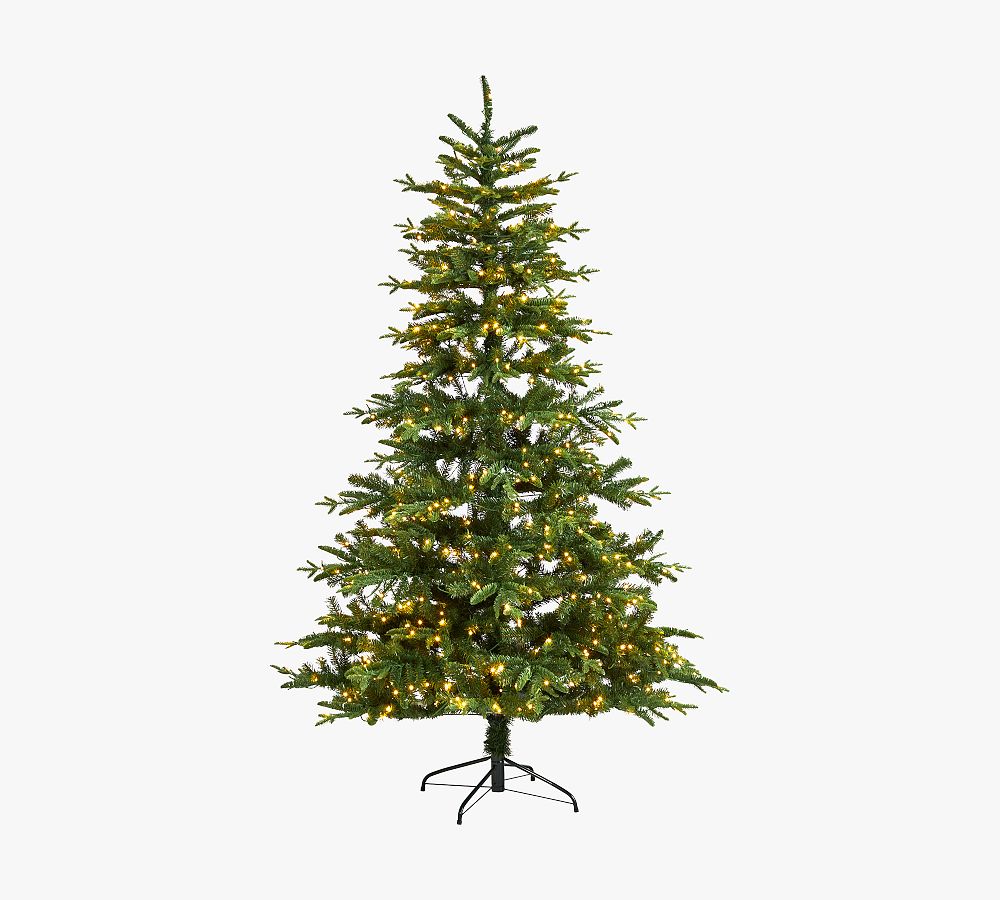 Faux Lit Montreal Spruce Tree