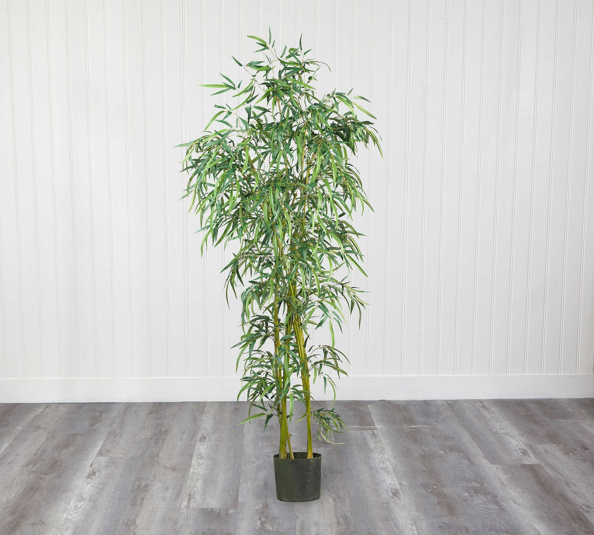 Faux Slim Bamboo Silk Tree