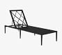 Yvonne Metal Outdoor Chaise Lounge