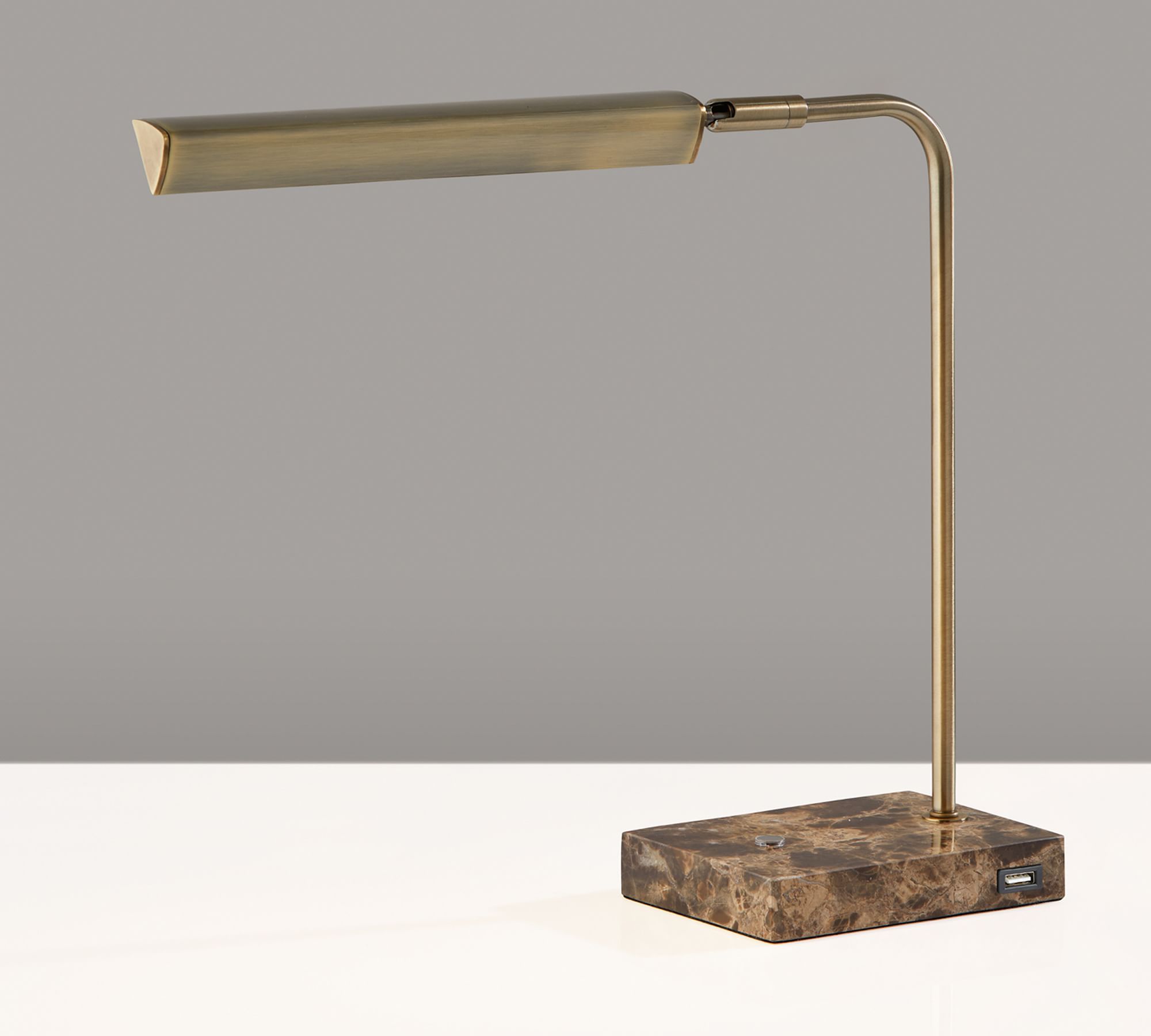 Lakeview Marble LED Table Lamp