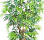 Faux Curved Bamboo Trees