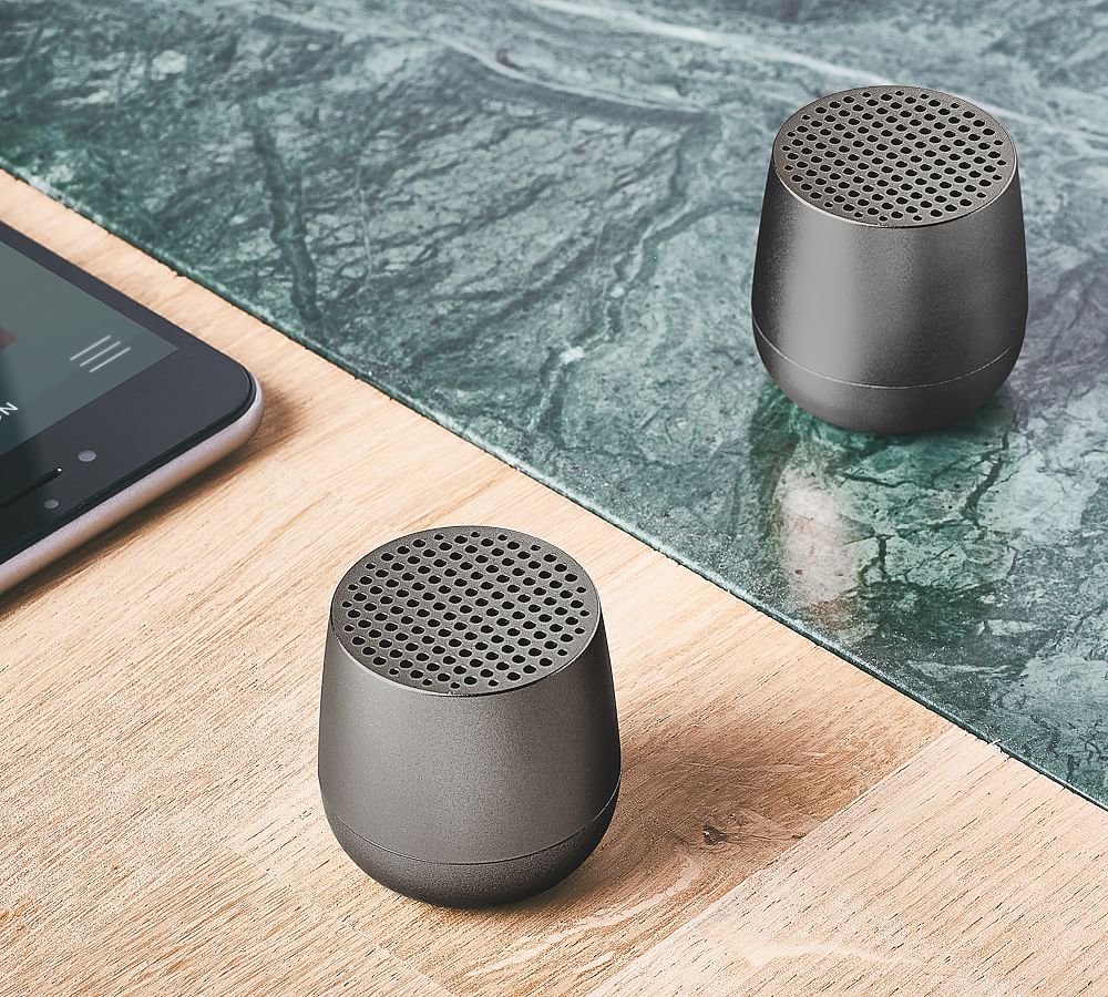 Twin Mino + ALU Portable Bluetooth Speaker - Set of 2 | Pottery Barn