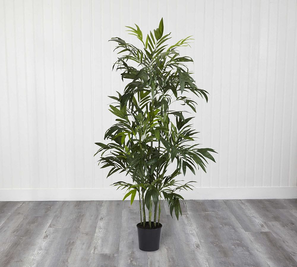 Faux Bamboo Palm Trees