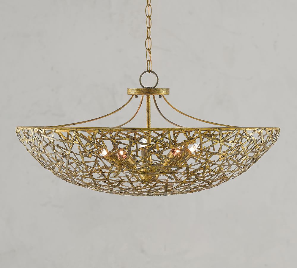 Holly Iron Chandelier
