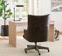 Radcliffe Tufted Leather Swivel Desk Chair