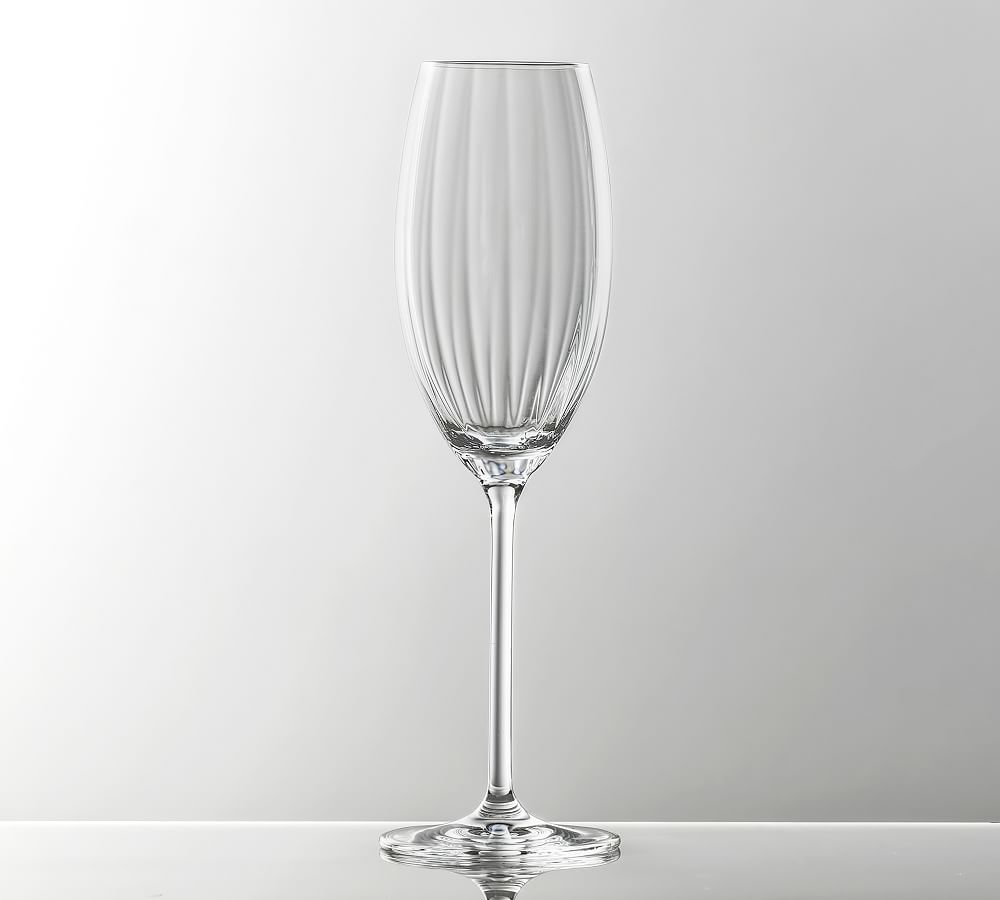 ZWIESEL GLAS Prizma Champagne Flute Glasses - Set of 6