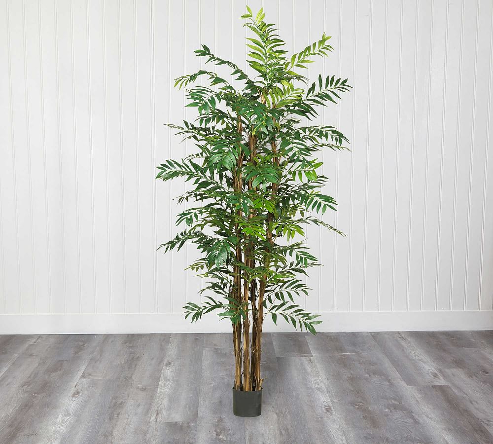Faux Bamboo Palm Tree