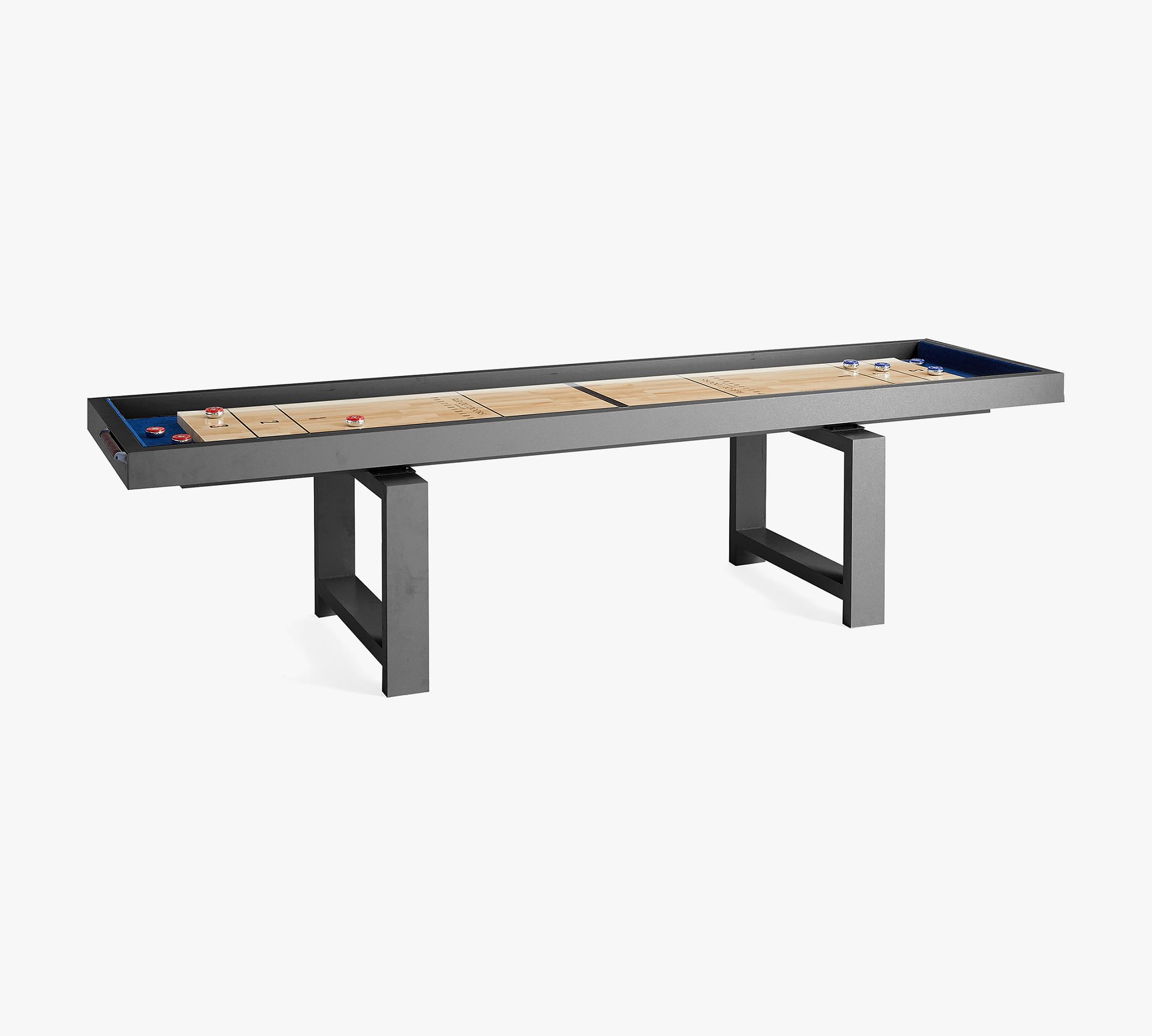 Indio Metal Outdoor Shuffleboard Table (124")