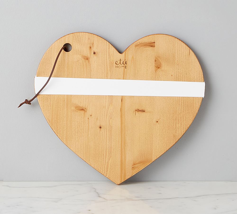 Heart Shaped Reclaimed Wood Cheese Boards