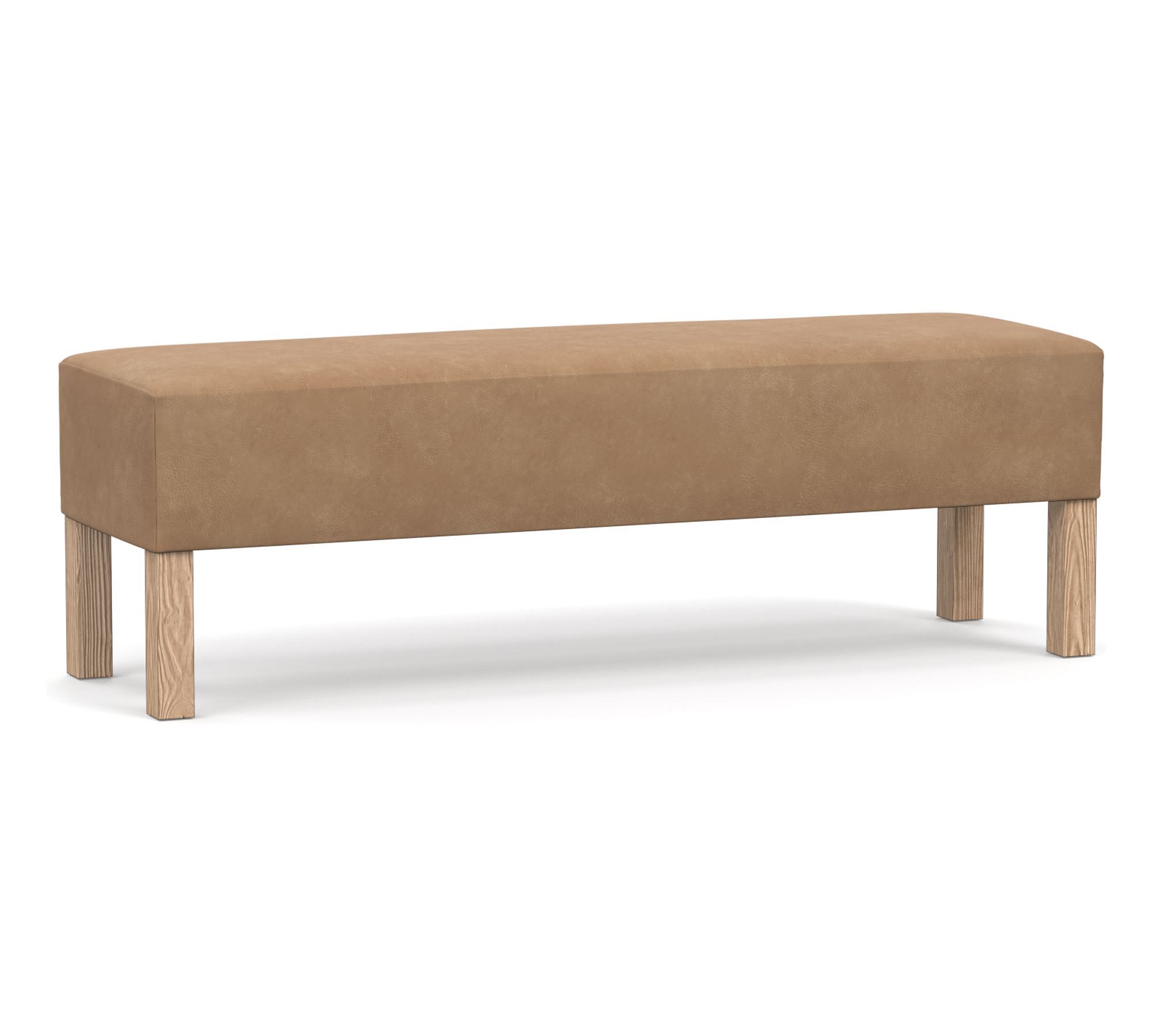 Arden Leather Bench (56")