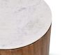 Mila Round Marble Side Table (22&quot;)