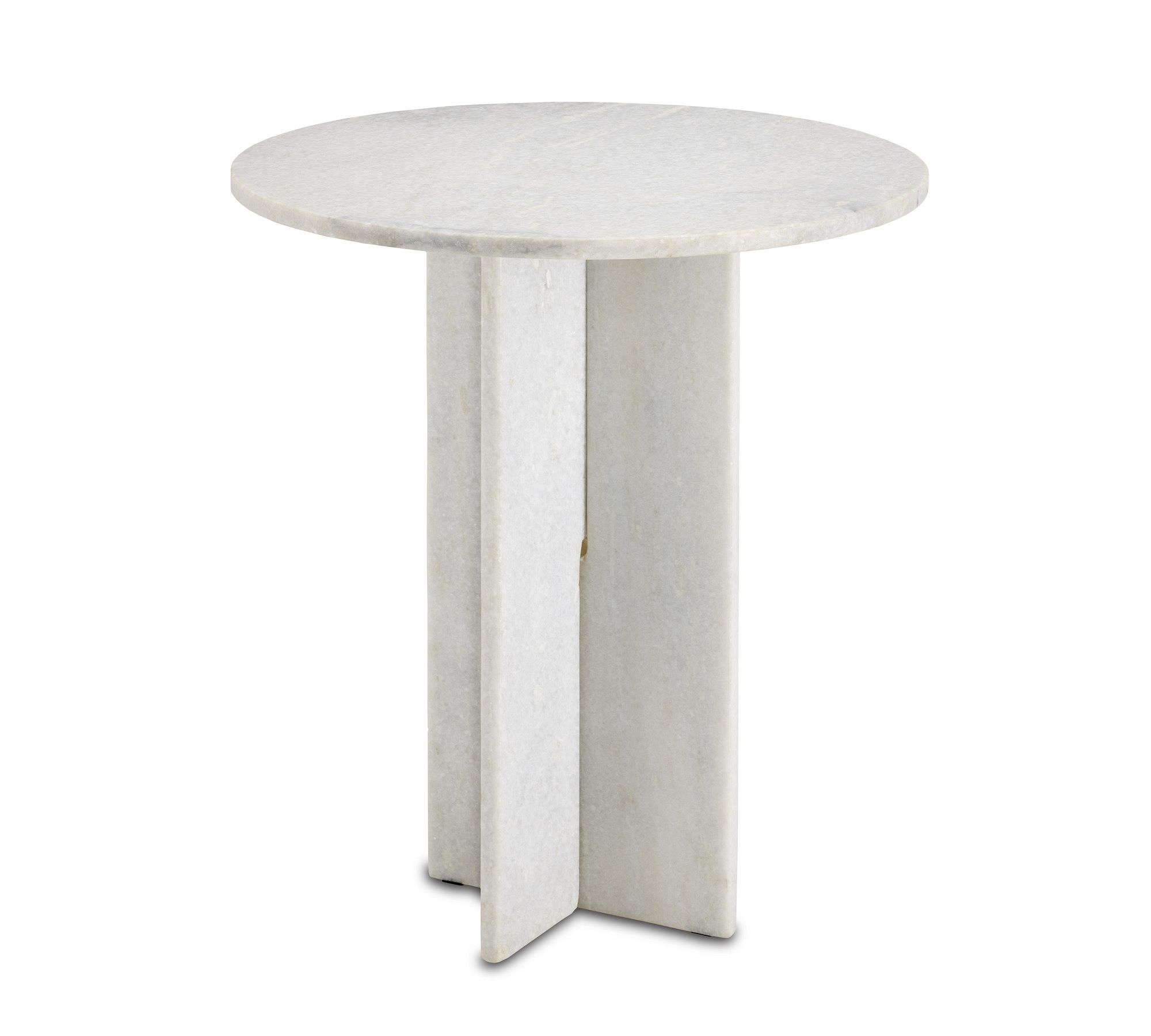 Bolton Round Marble Accent Table (18")