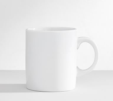 PB Classic Rim Coffee Mug | Pottery Barn
