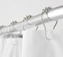 &#160;Stainless Steel&#160;Shower Curtain Rings - Set of 12