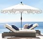 9' Round Outdoor Capri Patio Umbrella &ndash; Rustproof Aluminum Tilt Frame