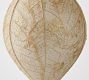 Textured Finial Leaf Ornament