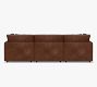 Modular Leather Sofa (74&quot;&ndash;160&quot;)