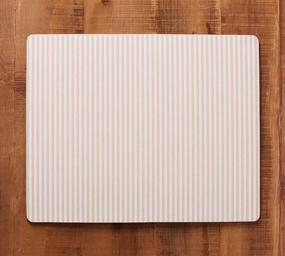 Wheaton Stripe Cork Placemat, Set of 4 Pottery Barn