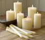 Unscented Taper Candles - Set of 6