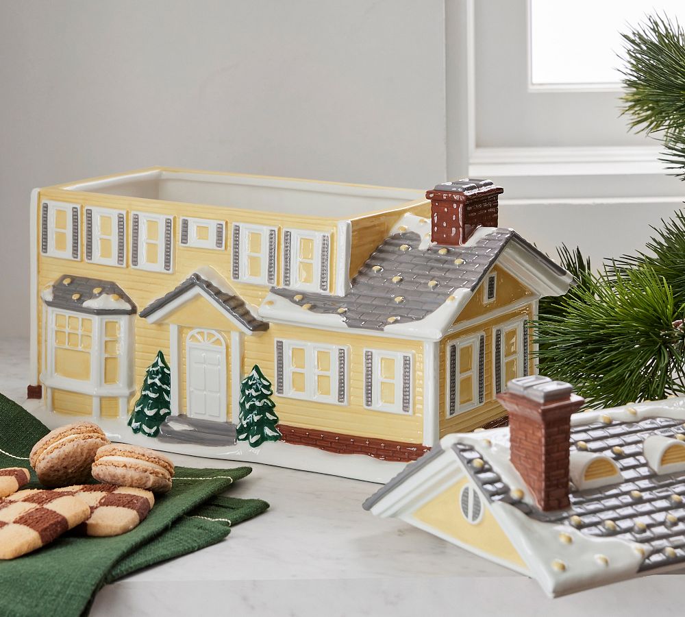 National Lampoon's Christmas Vacation™ House Cookie Jar | Pottery Barn