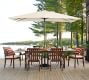Chatham Mahogany Extending Outdoor Dining Table
