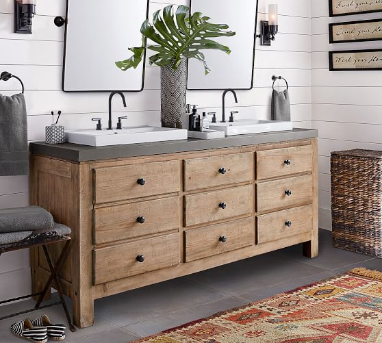 Bathroom vanity deals double sink 72