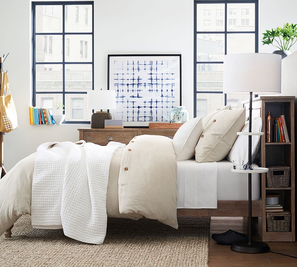 Pottery barn deals astoria platform bed