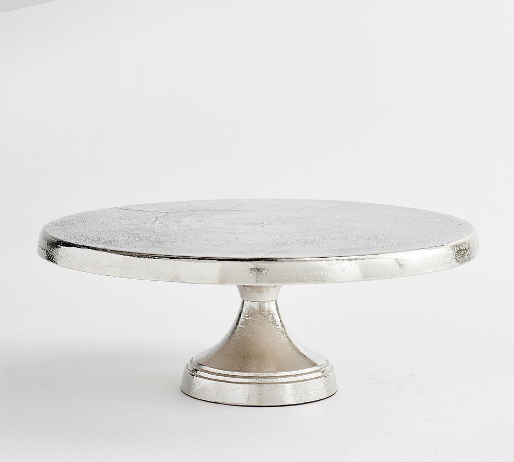 Rustic Metal Cake Stand Pottery Barn