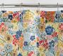 Willow Floral Organic Shower Curtain