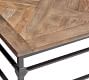 Parquet Square Reclaimed Wood Coffee Table (46&quot;)