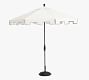 9' Round Outdoor Capri Patio Umbrella &ndash; Rustproof Aluminum Tilt Frame