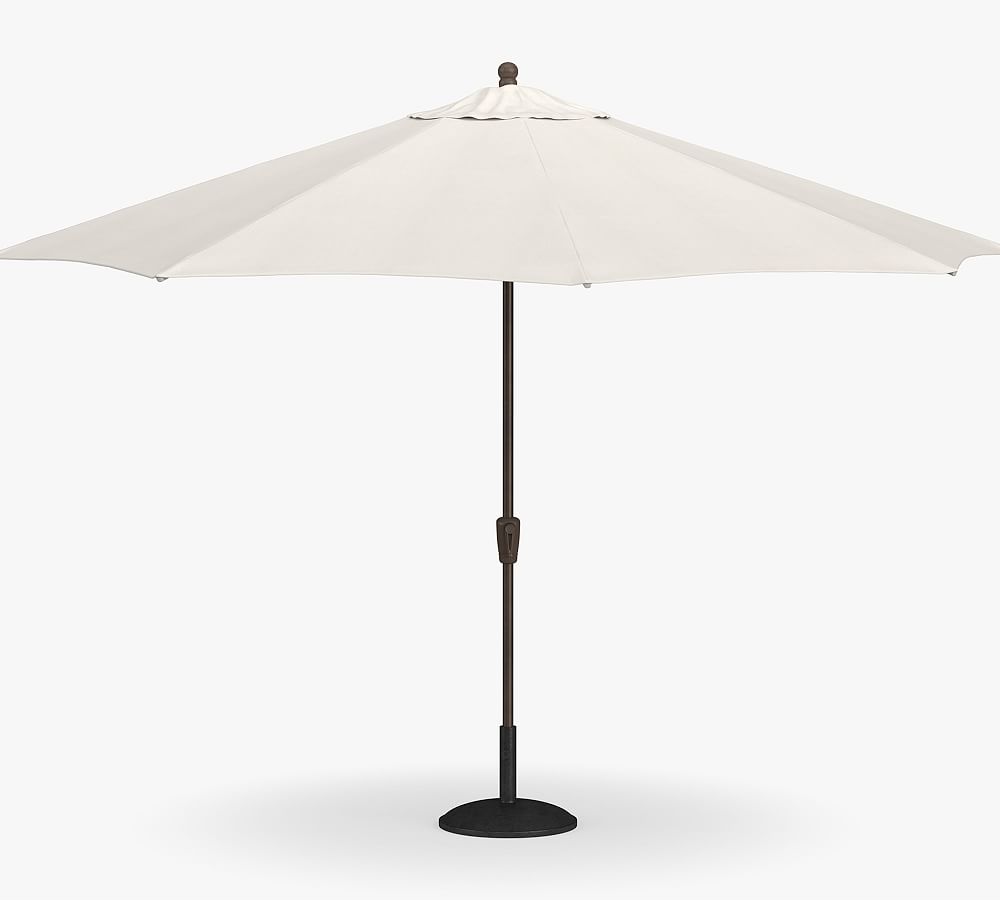 11' Round Outdoor Umbrella &ndash; Rustproof Aluminum Frame