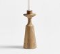 Ava Handcrafted Wood Taper Candleholders