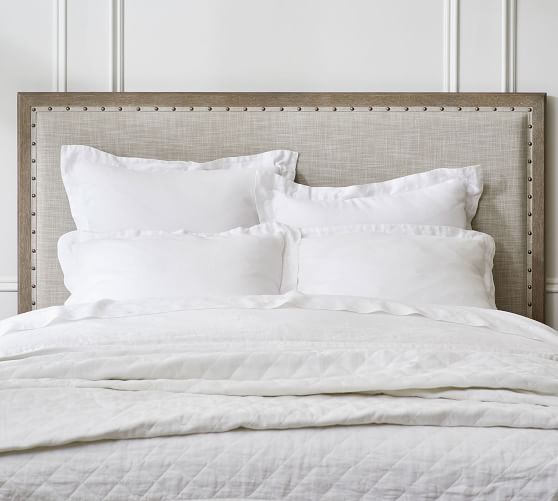 King bed deals frame pottery barn