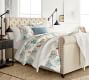 Chesterfield Tufted Upholstered Bed with Footboard