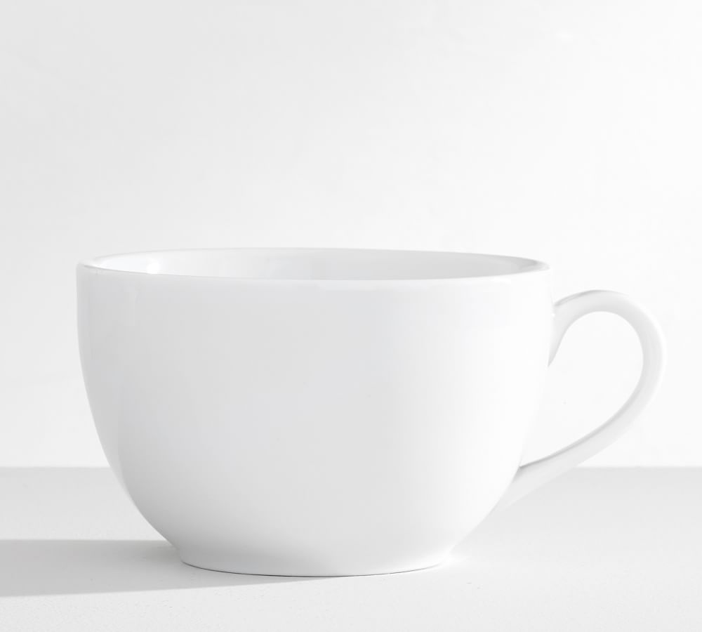 Classic Coupe Porcelain Mugs