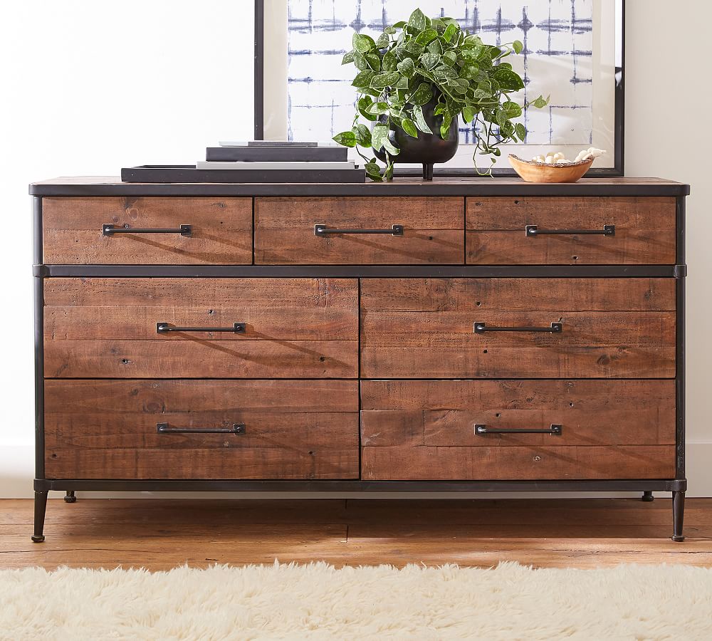 Juno Reclaimed Wood 7-Drawer Dresser