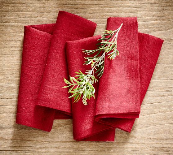 Shimmer Napkins Set of 4 Pottery Barn