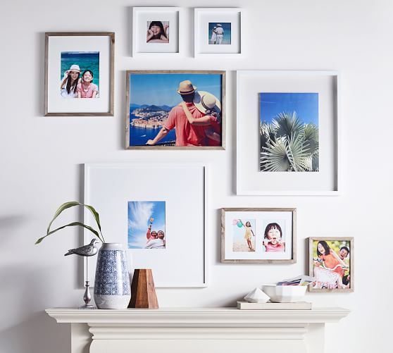 Our Gallery Wall & Sources For Frames, Mats and Photography