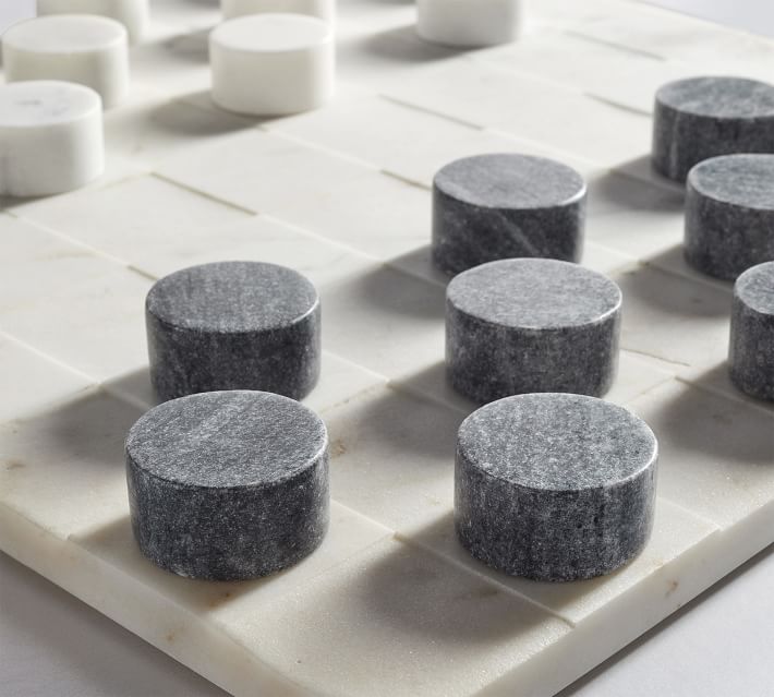 Marble deals checkers game