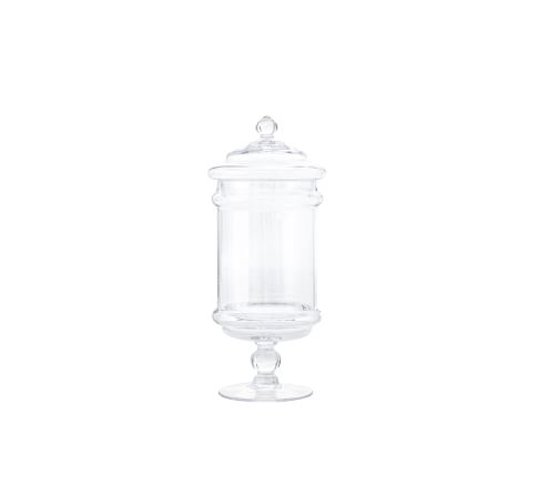 Small Apothecary Jar, 5.5"D, 14.5"H