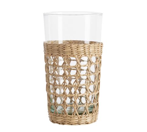 Cane Recycled Tall Drinking Glasses - 9.5 oz.