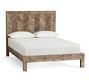 Hensley Reclaimed Wood Platform Bed | Pottery Barn