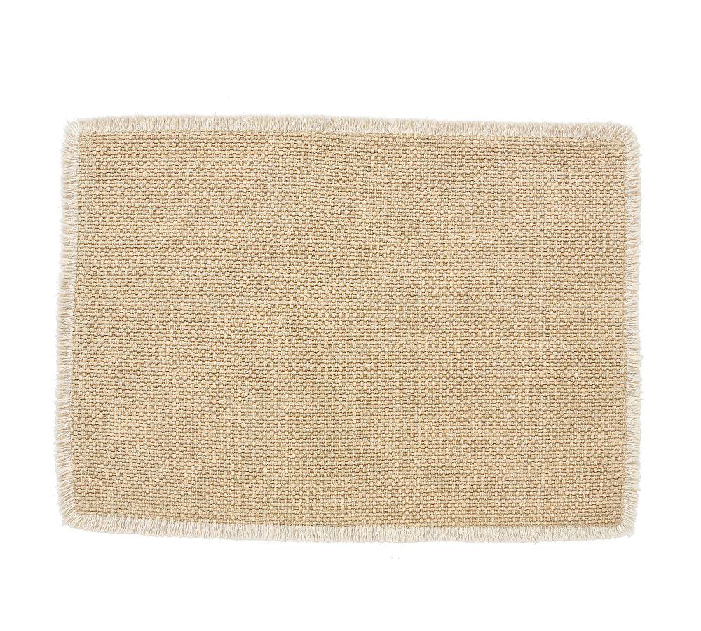 Mason Handwoven Cotton Fringe Placemats