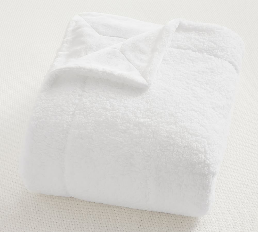Marshmallow Blanket - white